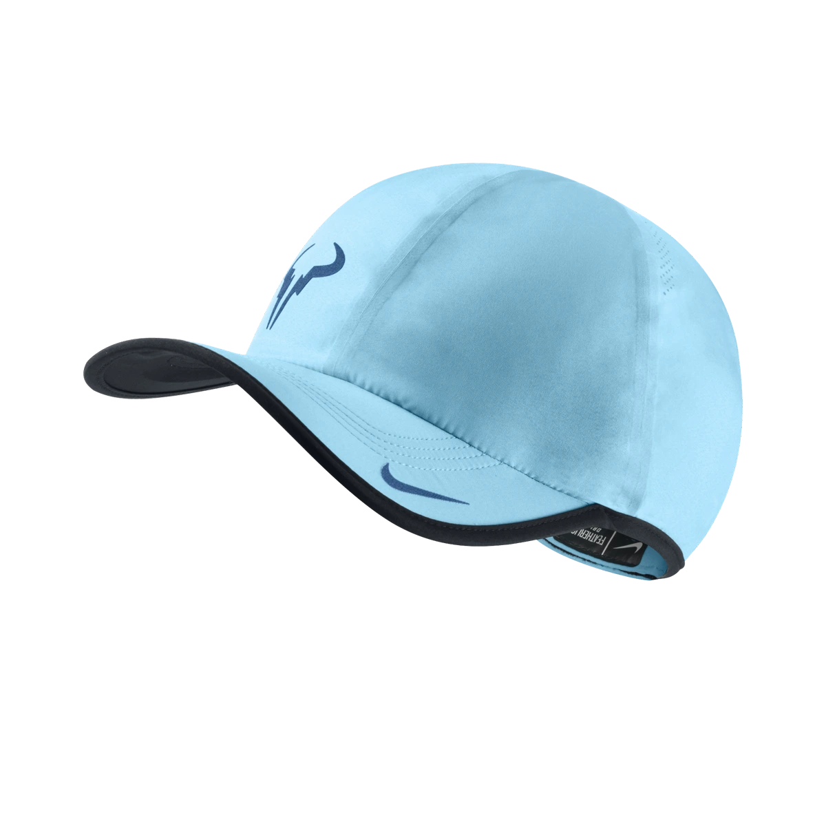 Nike Rafa Bull Logo 2.0 hat in Polarized Blue w/Black & Military Blue [613966-419] from the Summer 2014 tennis collection
